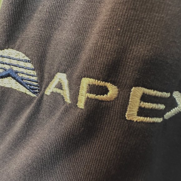 Travis Mathew APEX 1/4 Zip Activewear Stretch Top Long Sleeves Slate Blue Sz Med - Picture 5 of 10